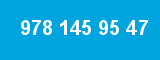 978 145 95 47 978 145 95 47